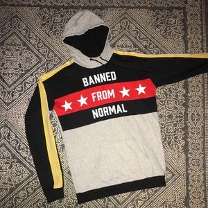 Adidas x Rita Ora “Banned from Normal” hoodie